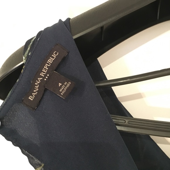 Banana Republic size 4 navy dress - Picture 4 of 6